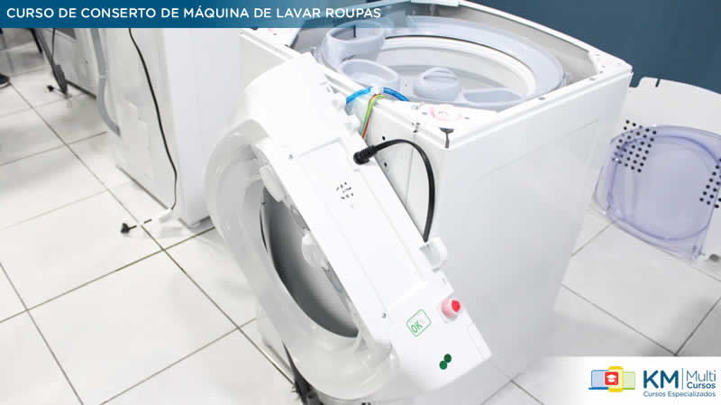 curso de conserto de maquina de lavar roupas km multi cursos 13