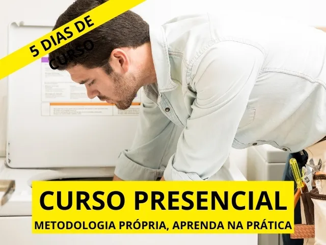Curso Presencial de Manutenção de Lavadora de Roupas